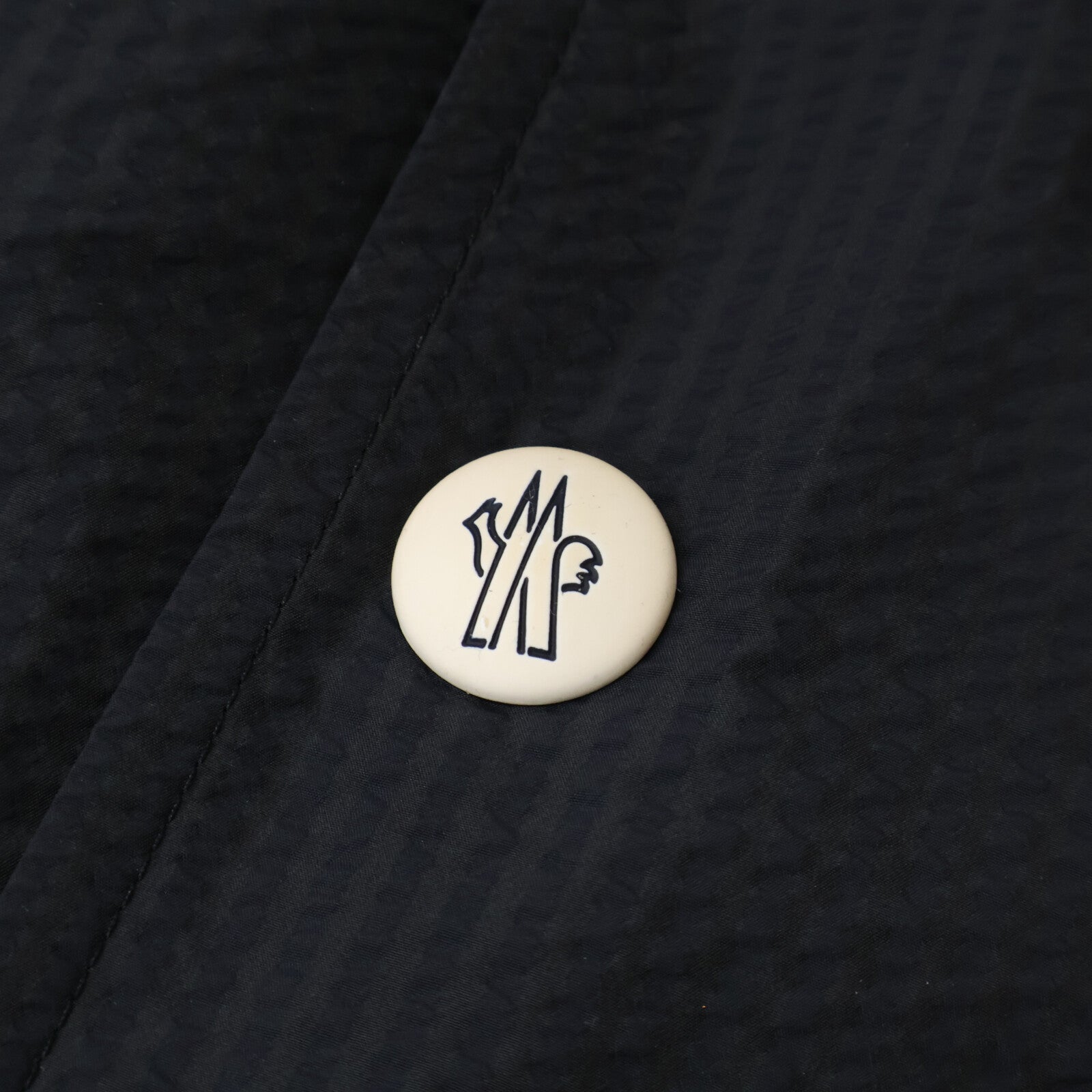 MONCLER モンクレール GAMME BLEU ガムブルー CHESTER シアサッカー フード付 コート
