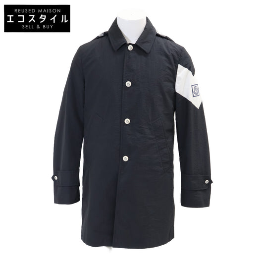 MONCLER モンクレール GAMME BLEU ガムブルー CHESTER シアサッカー フード付 コート