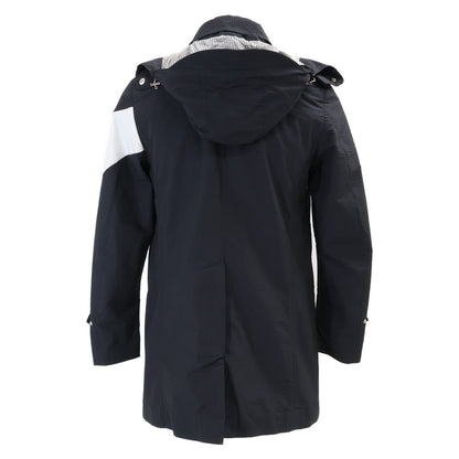 MONCLER モンクレール GAMME BLEU ガムブルー CHESTER シアサッカー フード付 コート