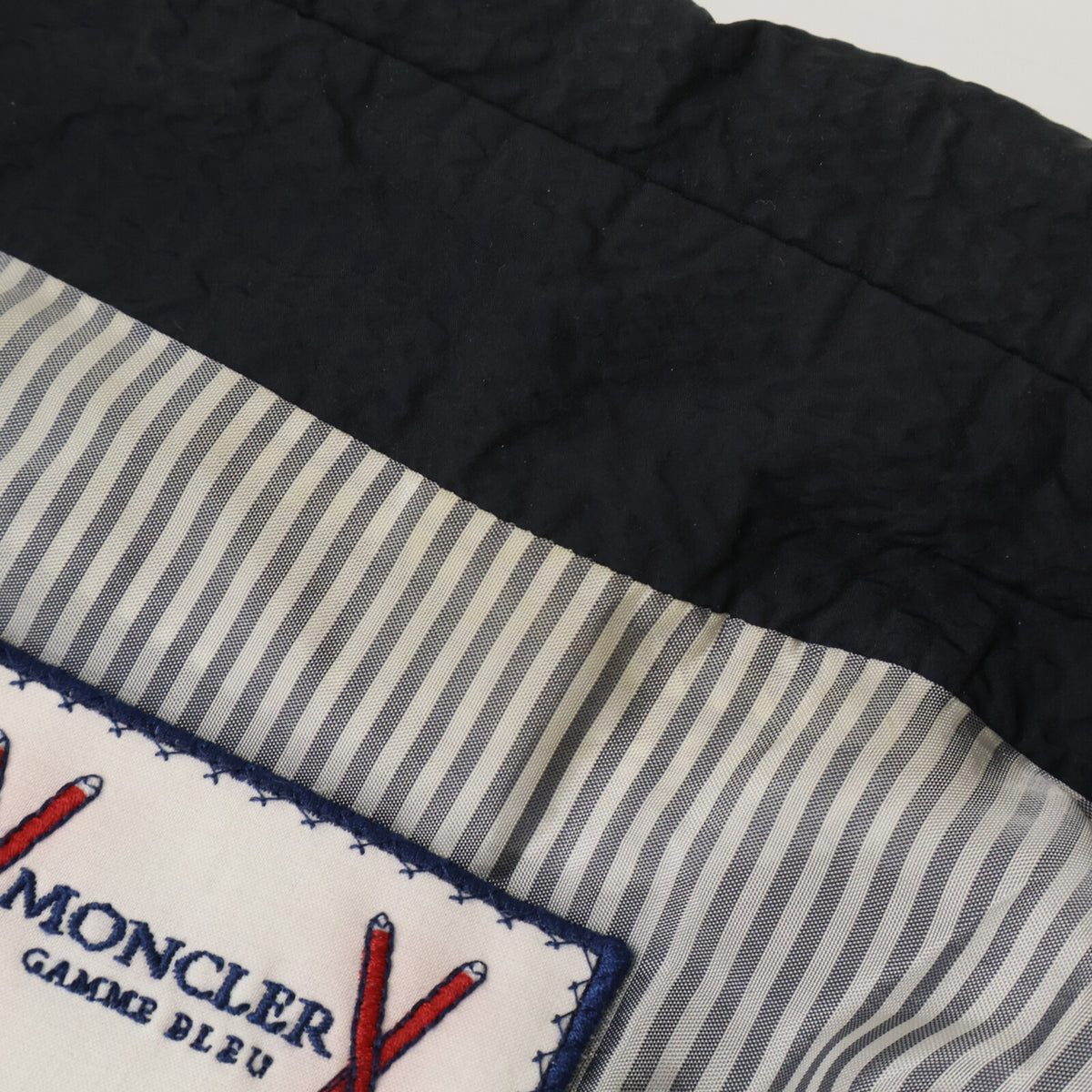 MONCLER モンクレール GAMME BLEU ガムブルー CHESTER シアサッカー フード付 コート