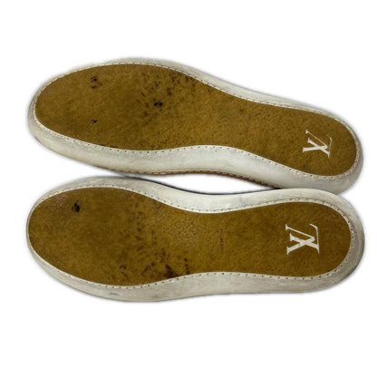 LOUIS VUITTON ルイヴィトン スエード コインローファー シューズ