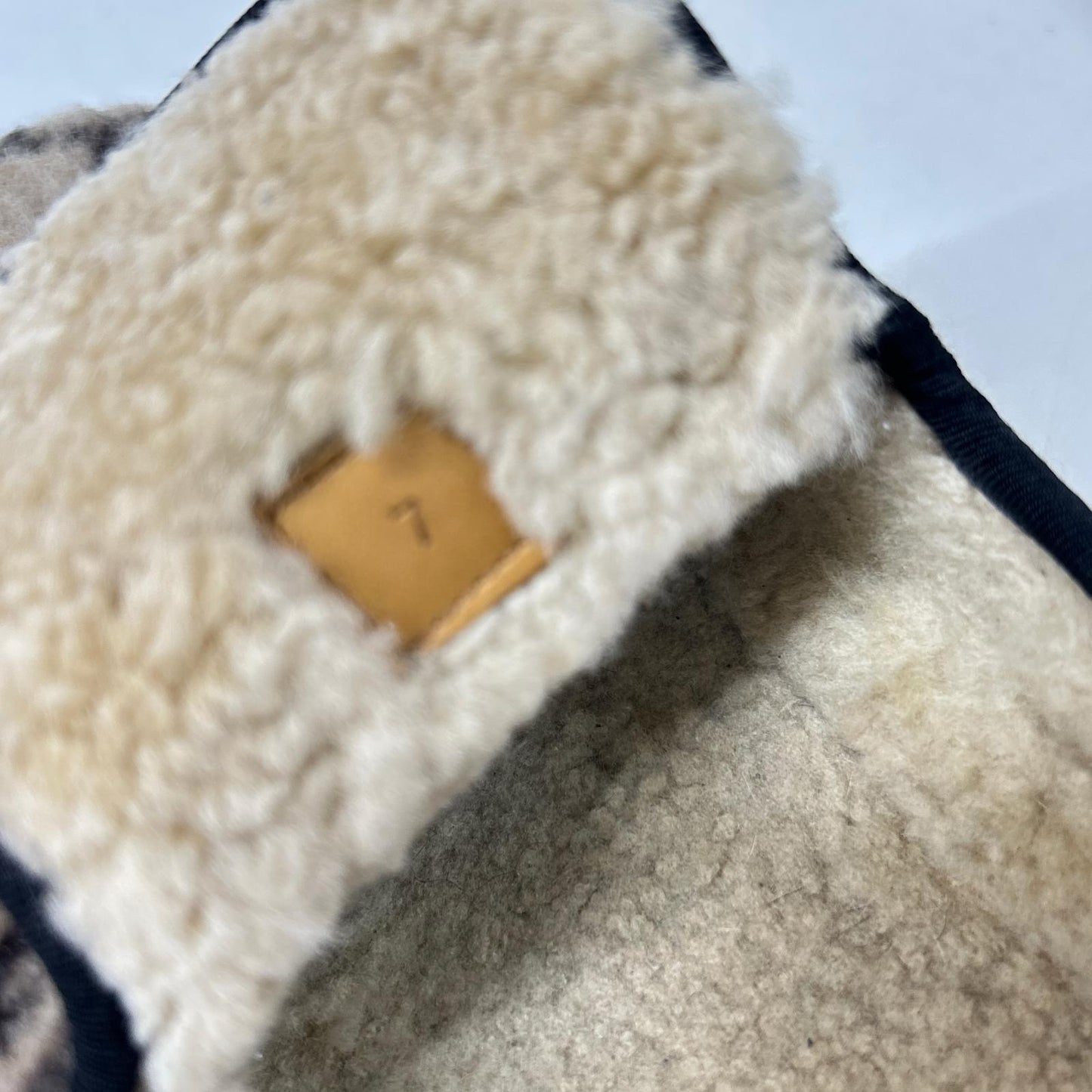 GUCCI グッチ 575850 GG ウール インナーボア ホースビット ローファー シューズ