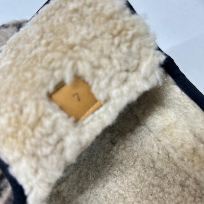 GUCCI グッチ 575850 GG ウール インナーボア ホースビット ローファー シューズ
