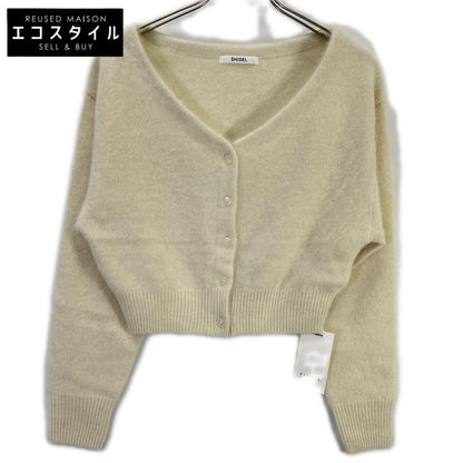 snidel スナイデル 25年製 SWNT254094 クリーム フォックスファーショートカーディガン トップス