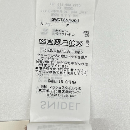snidel スナイデル ×Chacott 25年製 SWCT254001 ピンク レースシアートップス トップス