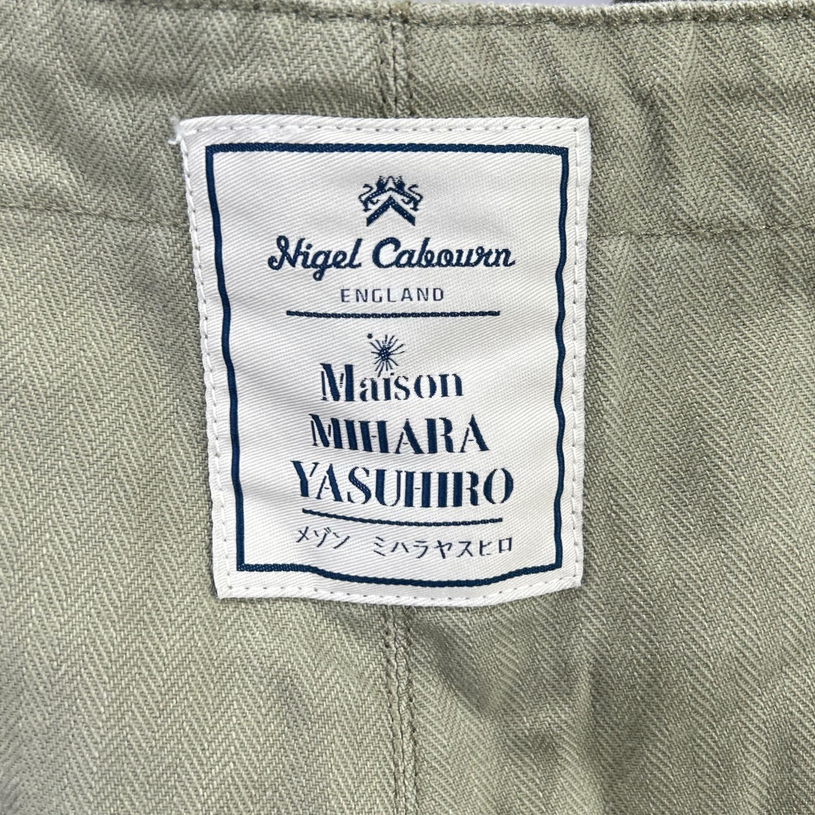 NIGEL CABOURN ナイジェルケーボン ×メゾンミハラヤスヒロ 8040-39-50500 SURVIVAL DUNGAREE オーバーオール オールインワン