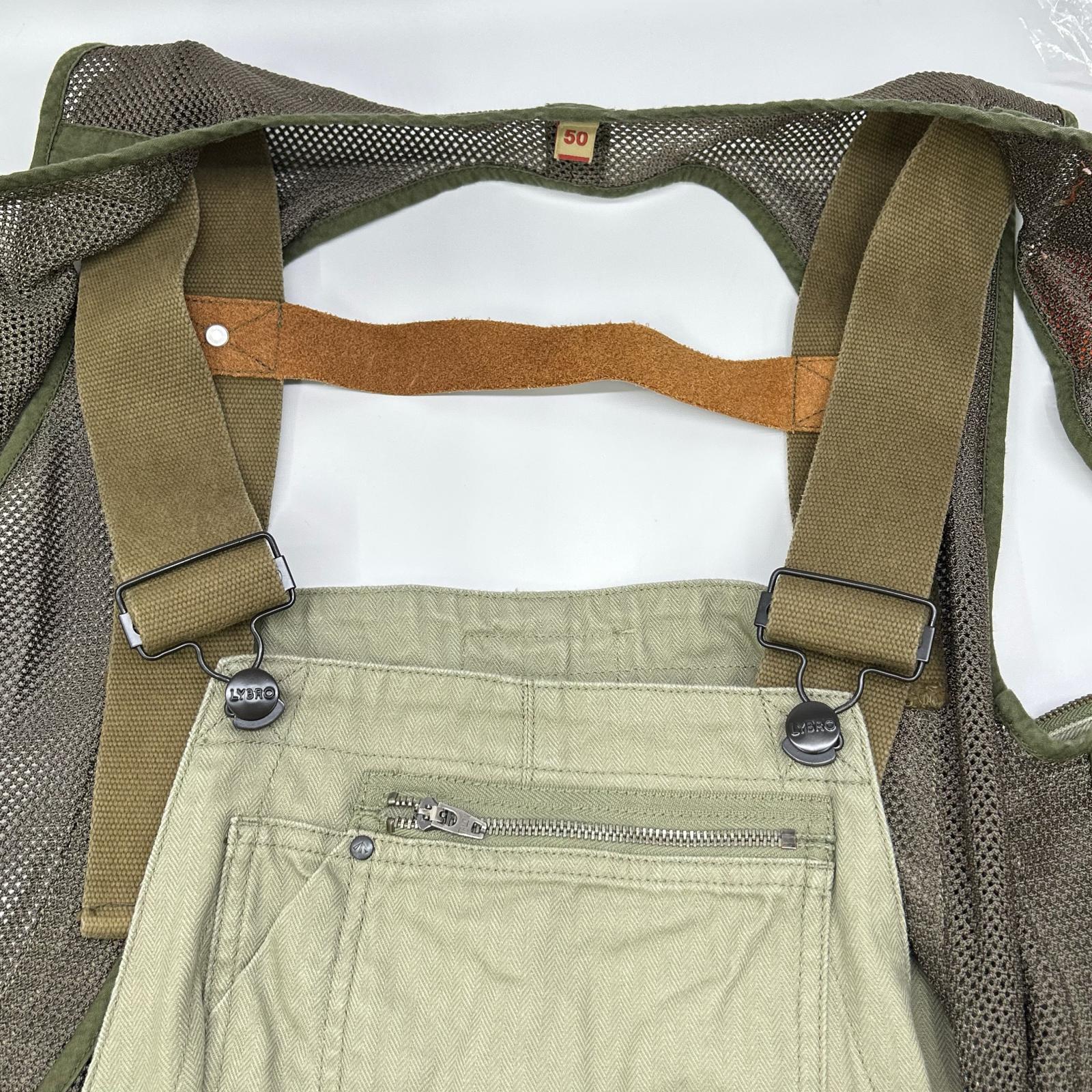 NIGEL CABOURN Nigel Cabourn ×Maison Mihara Yasuhiro 8040-39-50500 SURVIVAL DUNGAREE overalls all-in-one