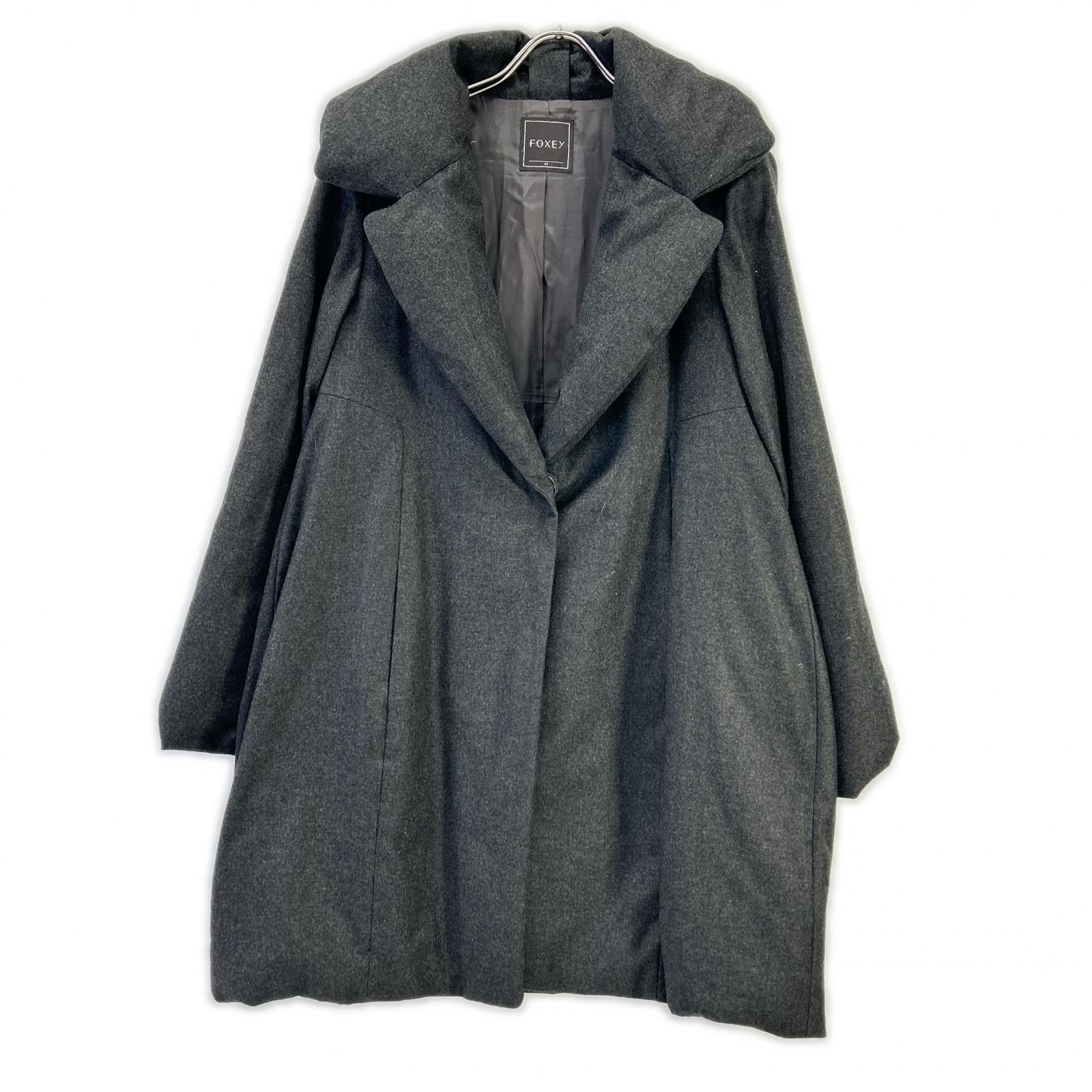 FOXEY フォクシー 29082 ウールカシミヤ ダウンコート コート