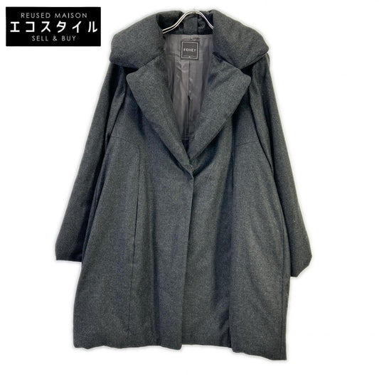 FOXEY フォクシー 29082 ウールカシミヤ ダウンコート コート
