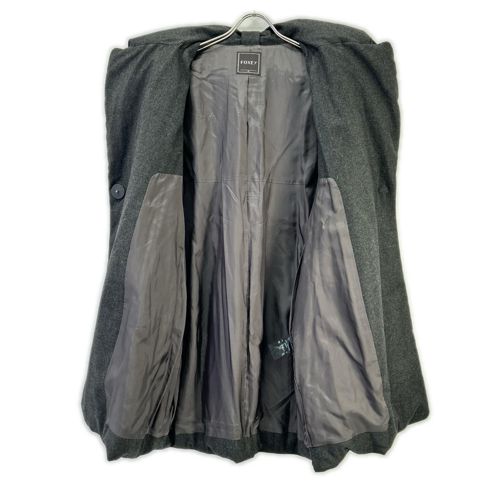 FOXEY フォクシー 29082 ウールカシミヤ ダウンコート コート