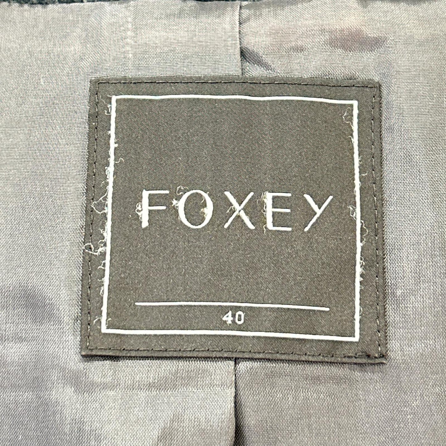 FOXEY フォクシー 29082 ウールカシミヤ ダウンコート コート