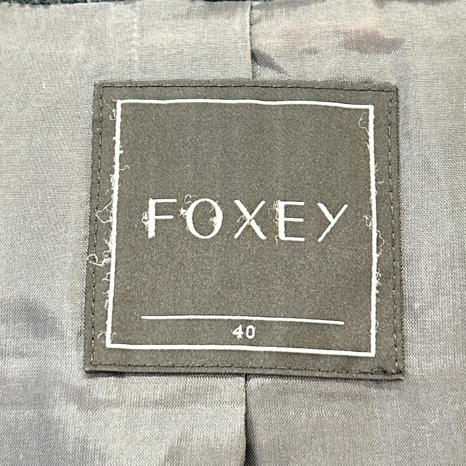 FOXEY フォクシー 29082 ウールカシミヤ ダウンコート コート
