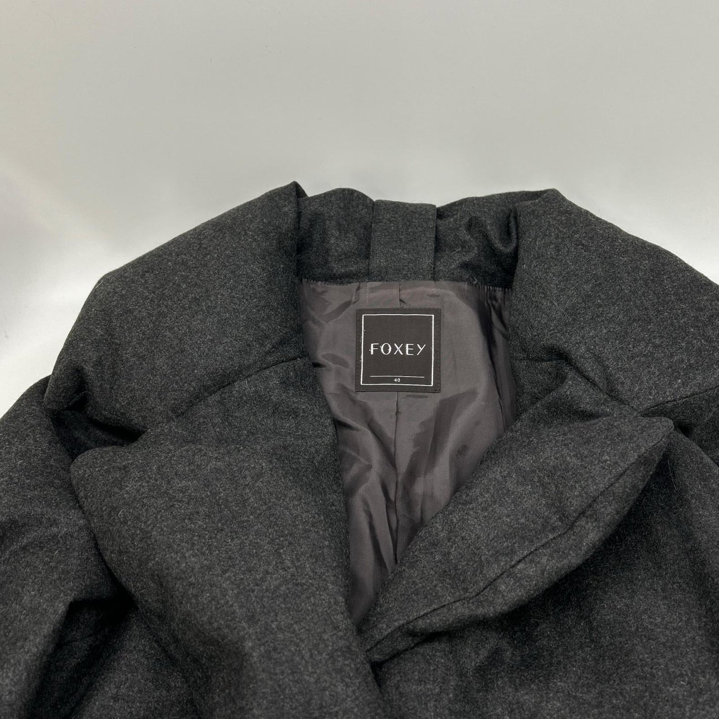 FOXEY フォクシー 29082 ウールカシミヤ ダウンコート コート