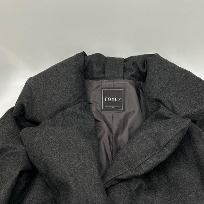 FOXEY フォクシー 29082 ウールカシミヤ ダウンコート コート