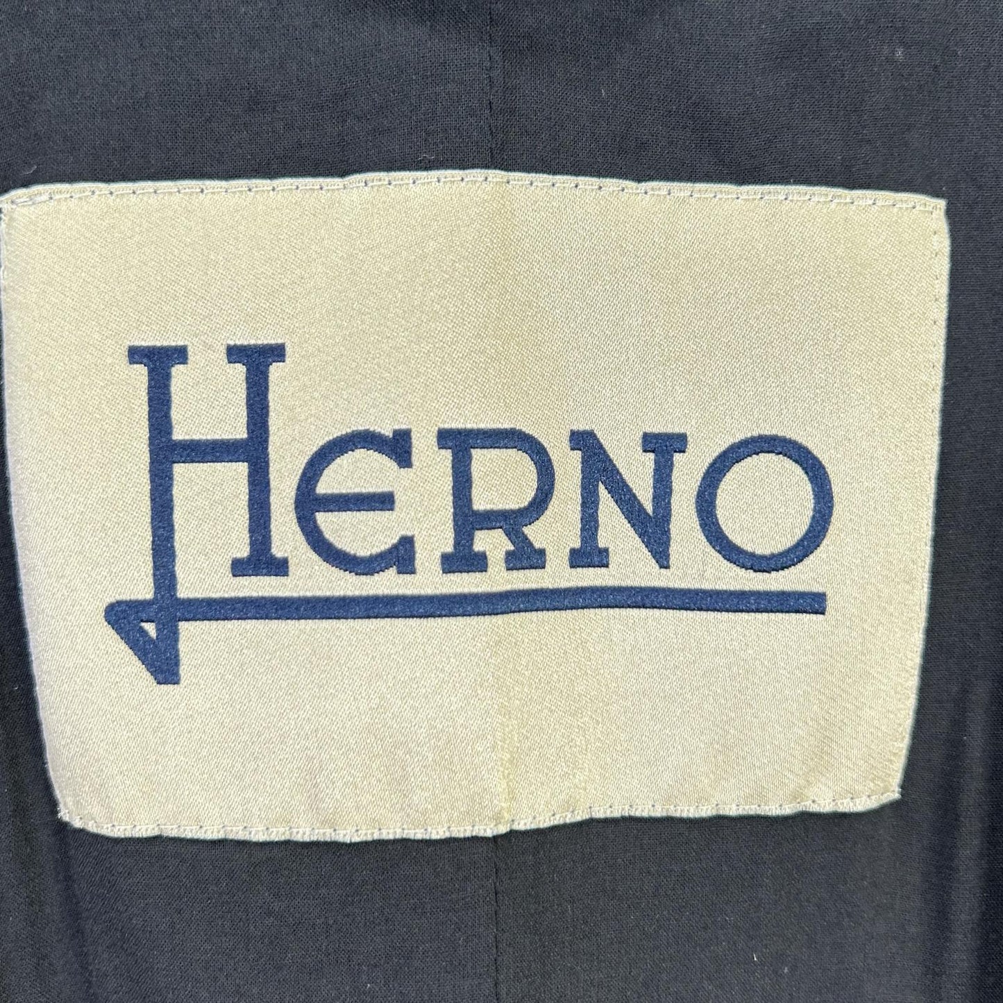 HERNO ヘルノ ブラック レイヤードロング ジレ ベスト