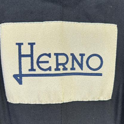 HERNO ヘルノ ブラック レイヤードロング ジレ ベスト