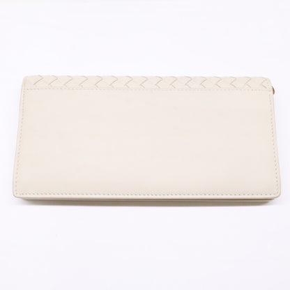 BOTTEGA VENETA ボッテガヴェネタ 【美品】586906 イントレチャート レザー チェーンウォレット 長財布（小銭入れあり）