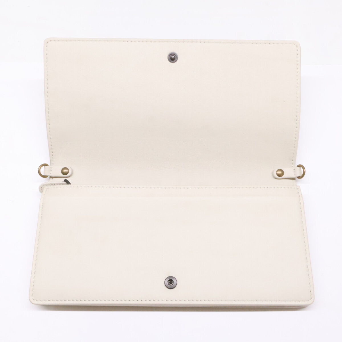 BOTTEGA VENETA ボッテガヴェネタ 【美品】586906 イントレチャート レザー チェーンウォレット 長財布（小銭入れあり）