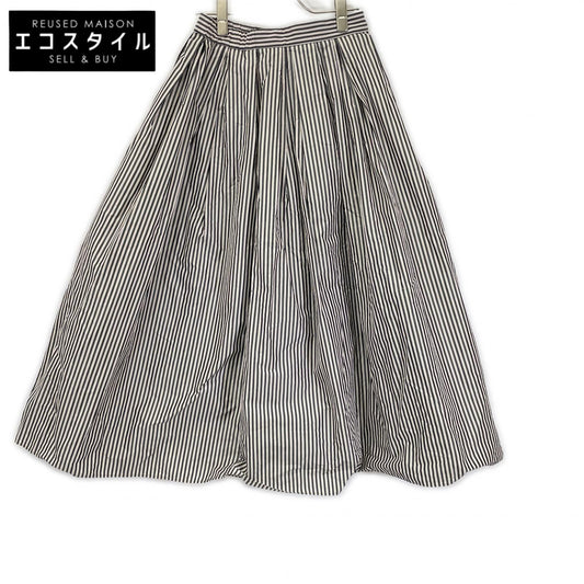 UNITED ARROWS ユナイテッドアローズ 1524-1-620010 ストライプタフタボリュームギャザースカート スカート