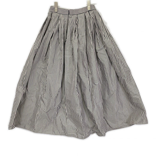 UNITED ARROWS ユナイテッドアローズ 1524-1-620010 ストライプタフタボリュームギャザースカート スカート