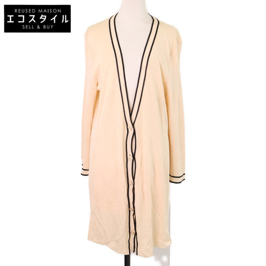 CHANEL シャネル P47678K06020 ココマークボタン ロングカーディガン トップス