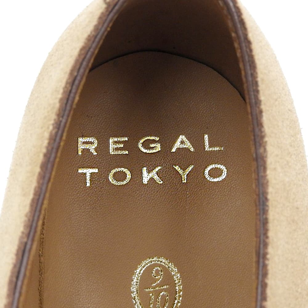 REGAL TOKYO リーガルトーキョー 新品同様 プレーントゥ スエード シューズ レディース ベージュ シューズ