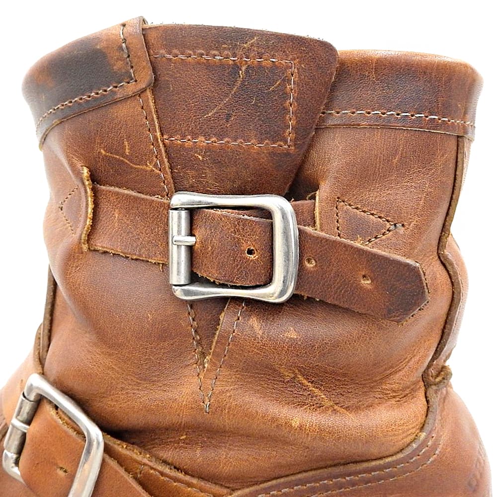Chippewa チペワ ティールトゥ エンジニア ブーツ メンズ ブラウン 26.5cm シューズ