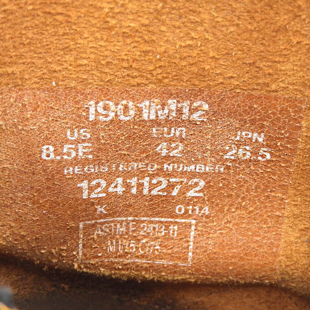 Chippewa チペワ ティールトゥ エンジニア ブーツ メンズ ブラウン 26.5cm シューズ