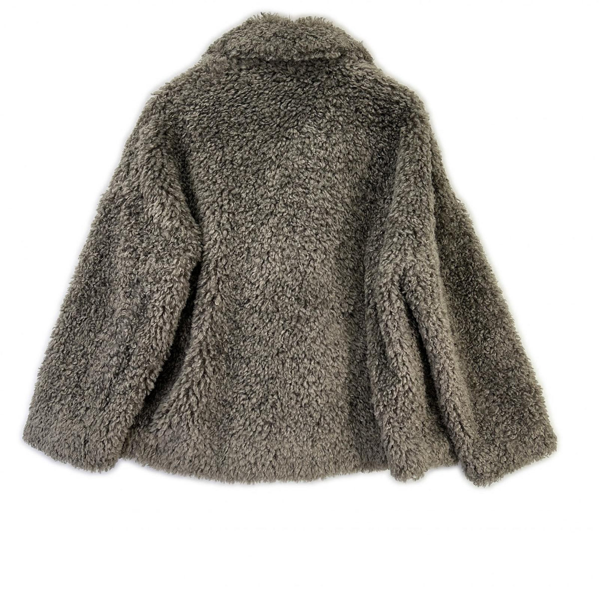 MACKINTOSH L232MO1136FLAJV gray New Hombey double short eco-fur coat