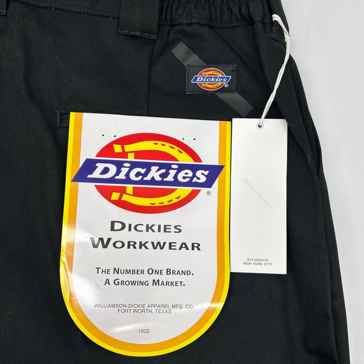 Dickies ディッキーズ ×Saturdays NYC BBS-55210-B ブラック 873 Work Pants Slim Fit パンツ ボトムス