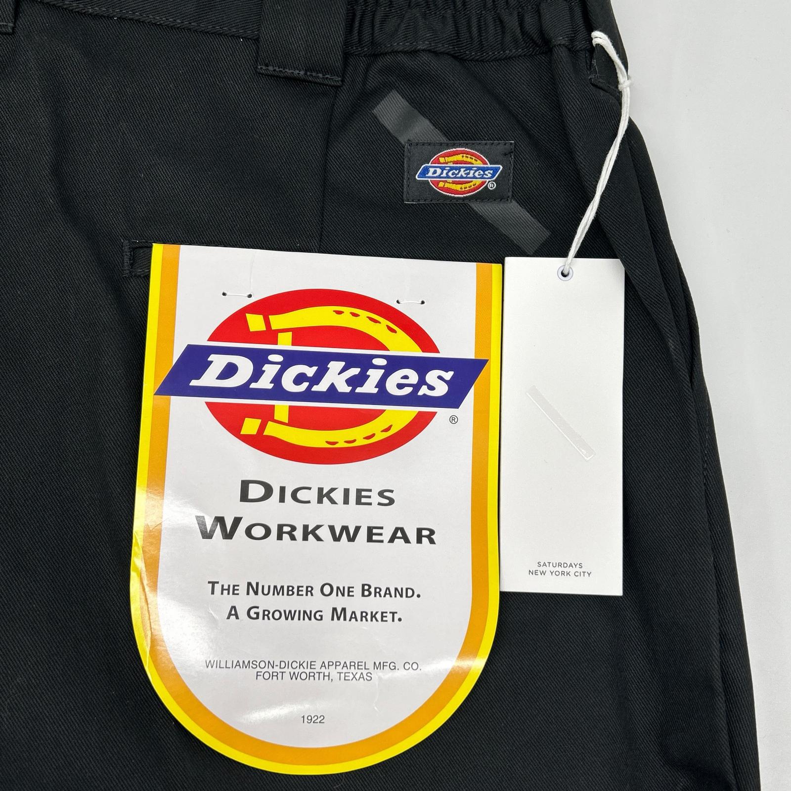 Dickies ディッキーズ ×Saturdays NYC BBS-55210-B ブラック 873 Work Pants Slim Fit パンツ ボトムス