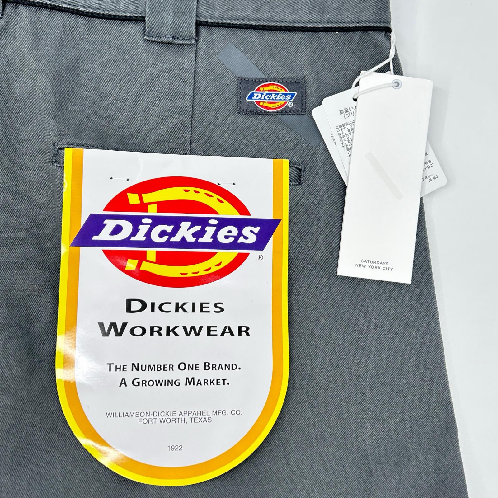 Dickies ディッキーズ ×Saturdays NYC BBS-55210-B グレー 873 Work Pants Slim Fit パンツ ボトムス