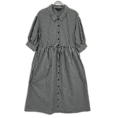 To b. by agnes b. トゥービーアニエスベー ギンガムチェック シャツワンピース トップス