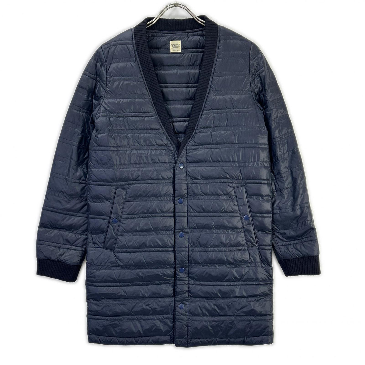 Ron Herman 421020058-1071 Navy Down Cardigan Jacket Jacket