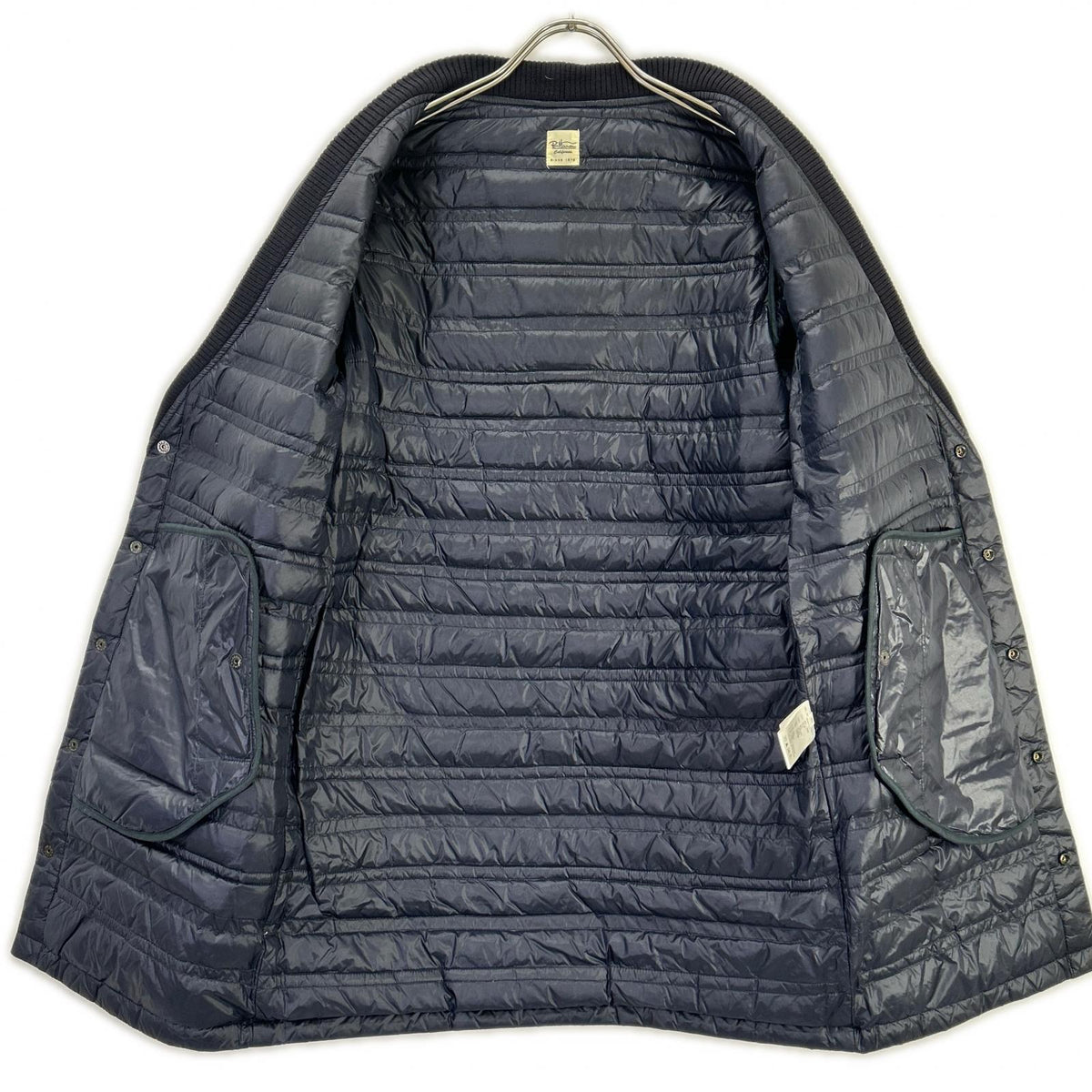 Ron Herman 421020058-1071 Navy Down Cardigan Jacket Jacket