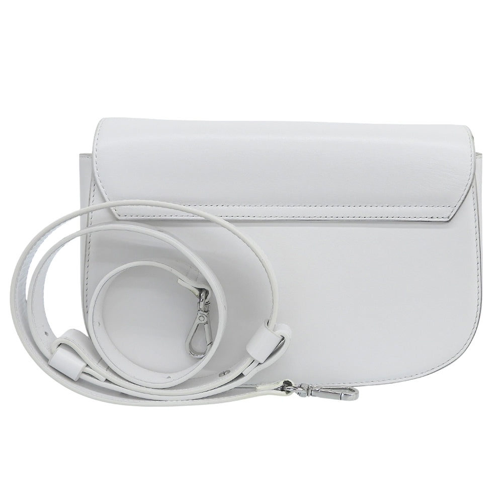 DIESEL ディーゼル 1DR M ロゴ金具 ショルダーバッグ レディース ホワイト X09568 PR818 ショルダーバッグ