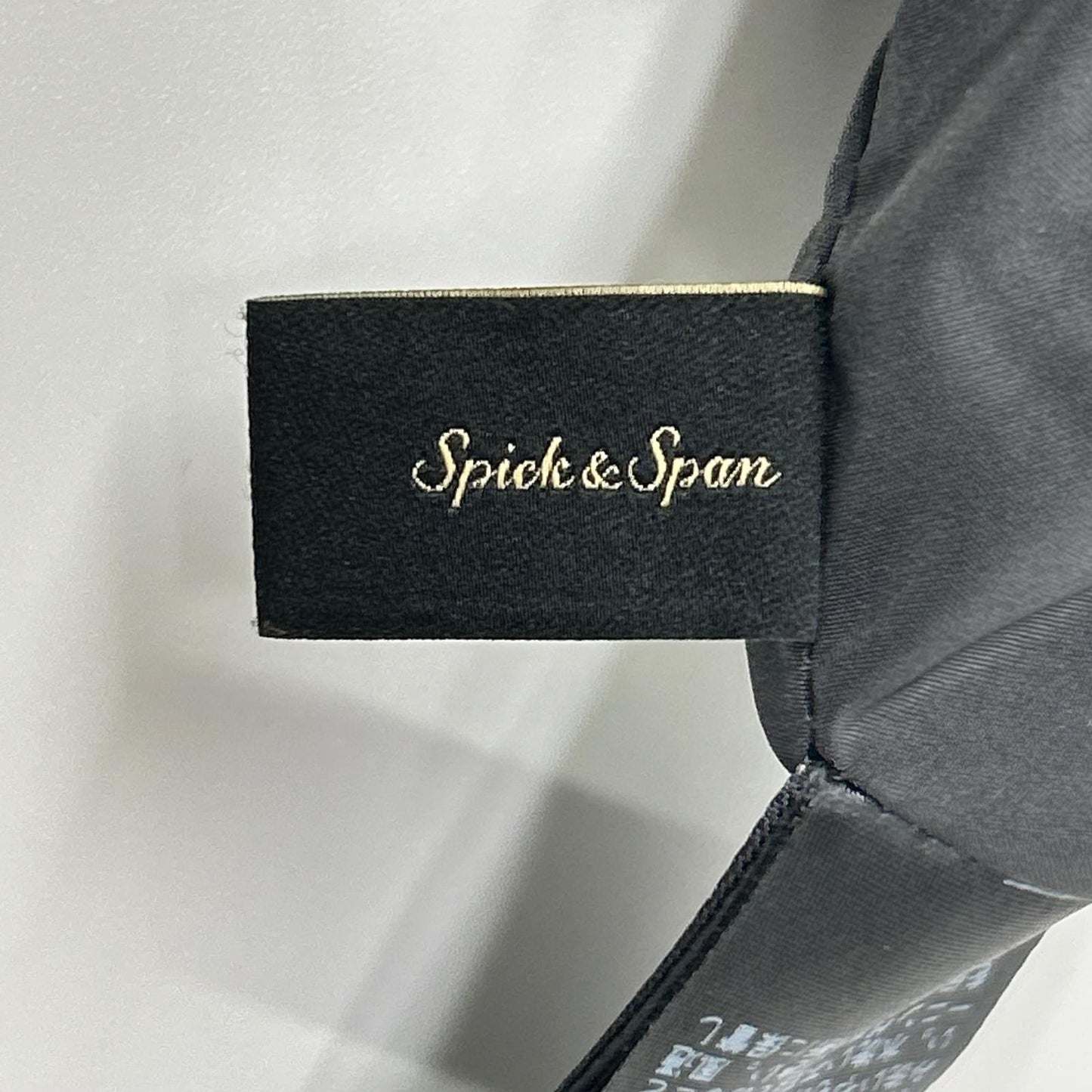 Spick&Span スピック＆スパン 25-030ー200-4030-3-0 25年製 ダブルクロスツータックパンツ ボトムス