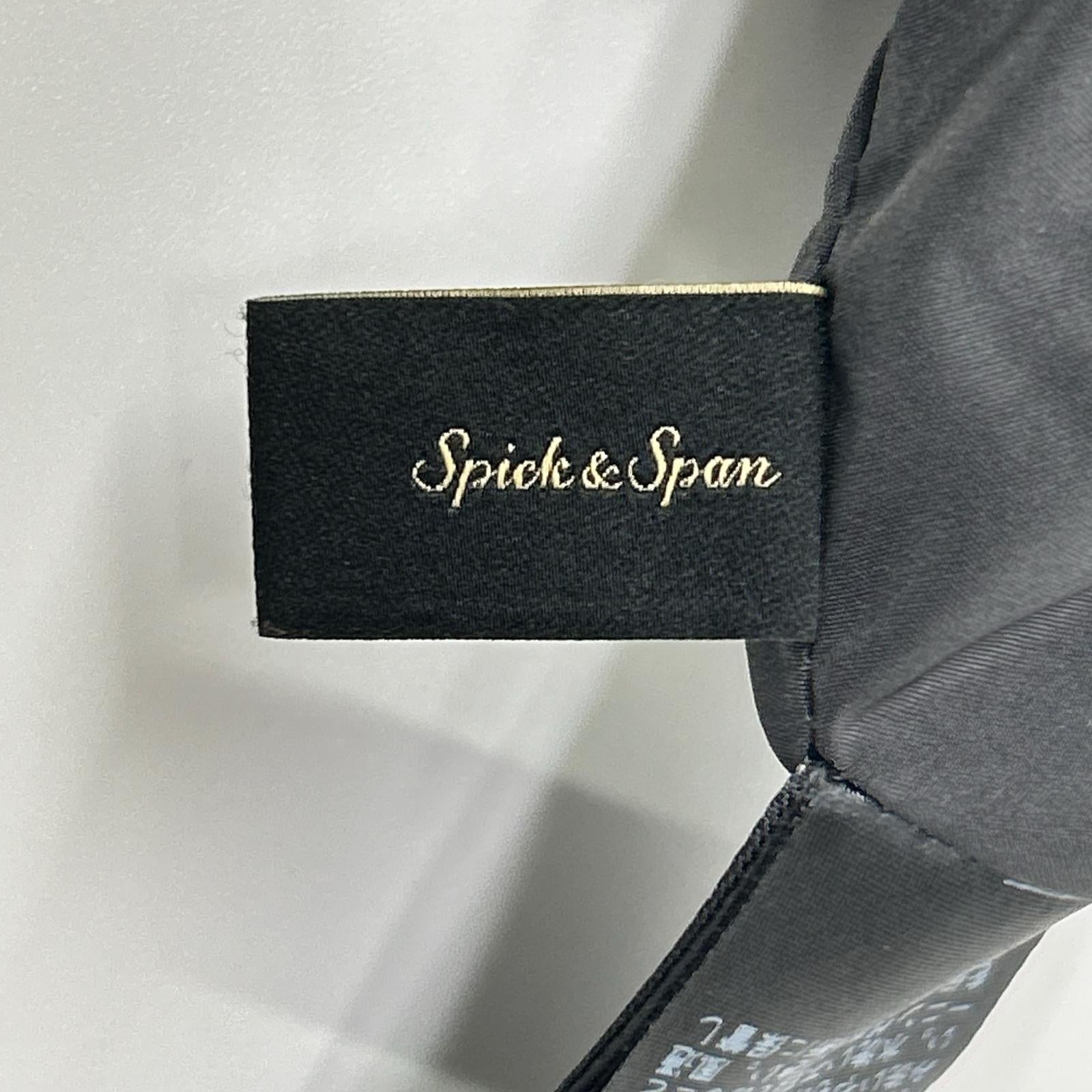 Spick&Span スピック＆スパン 25-030ー200-4030-3-0 25年製 ダブルクロスツータックパンツ ボトムス