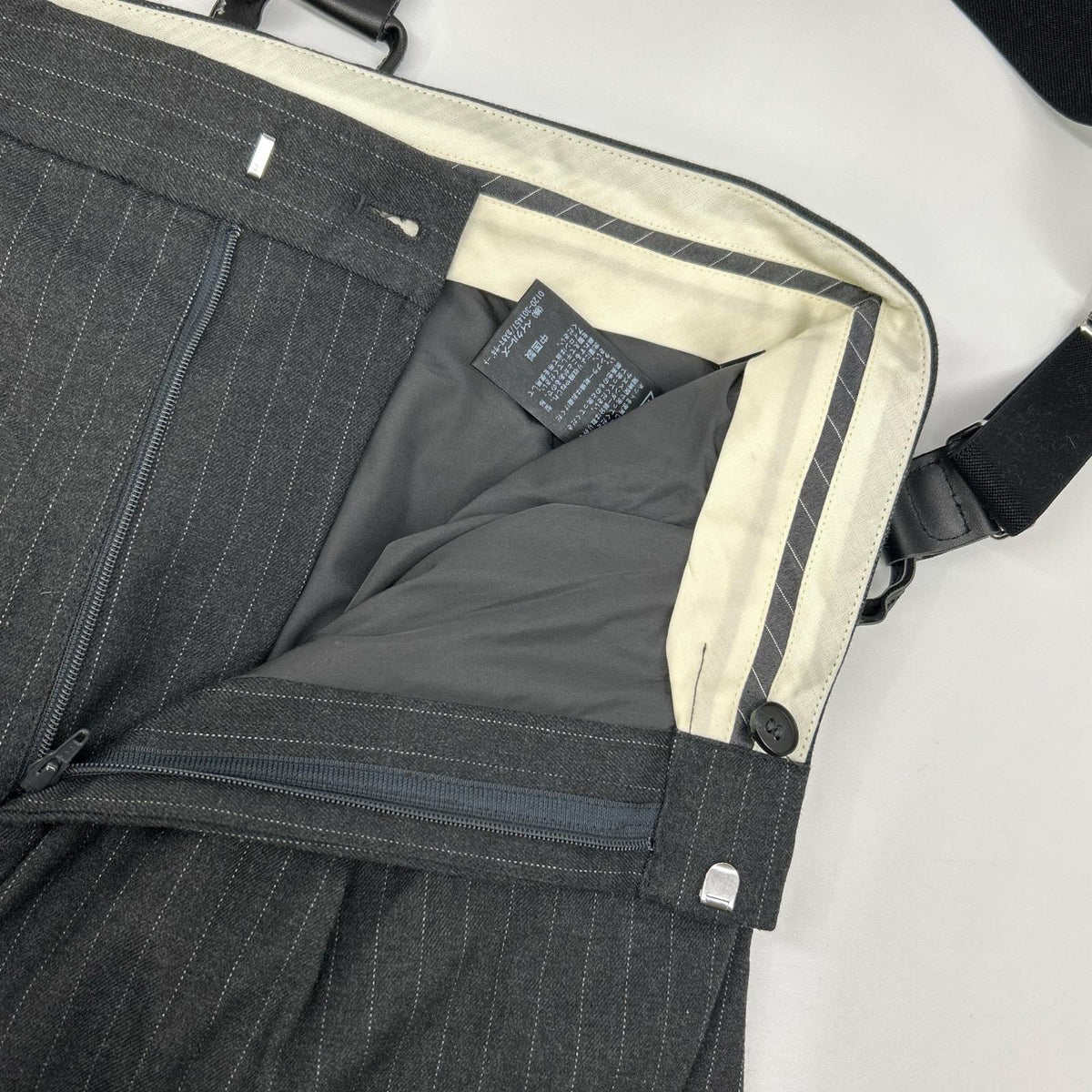 Spick&Span Spick&Span 25-030-200-4030-3-0 made in 2025 double-cross two-tuck pants bottoms