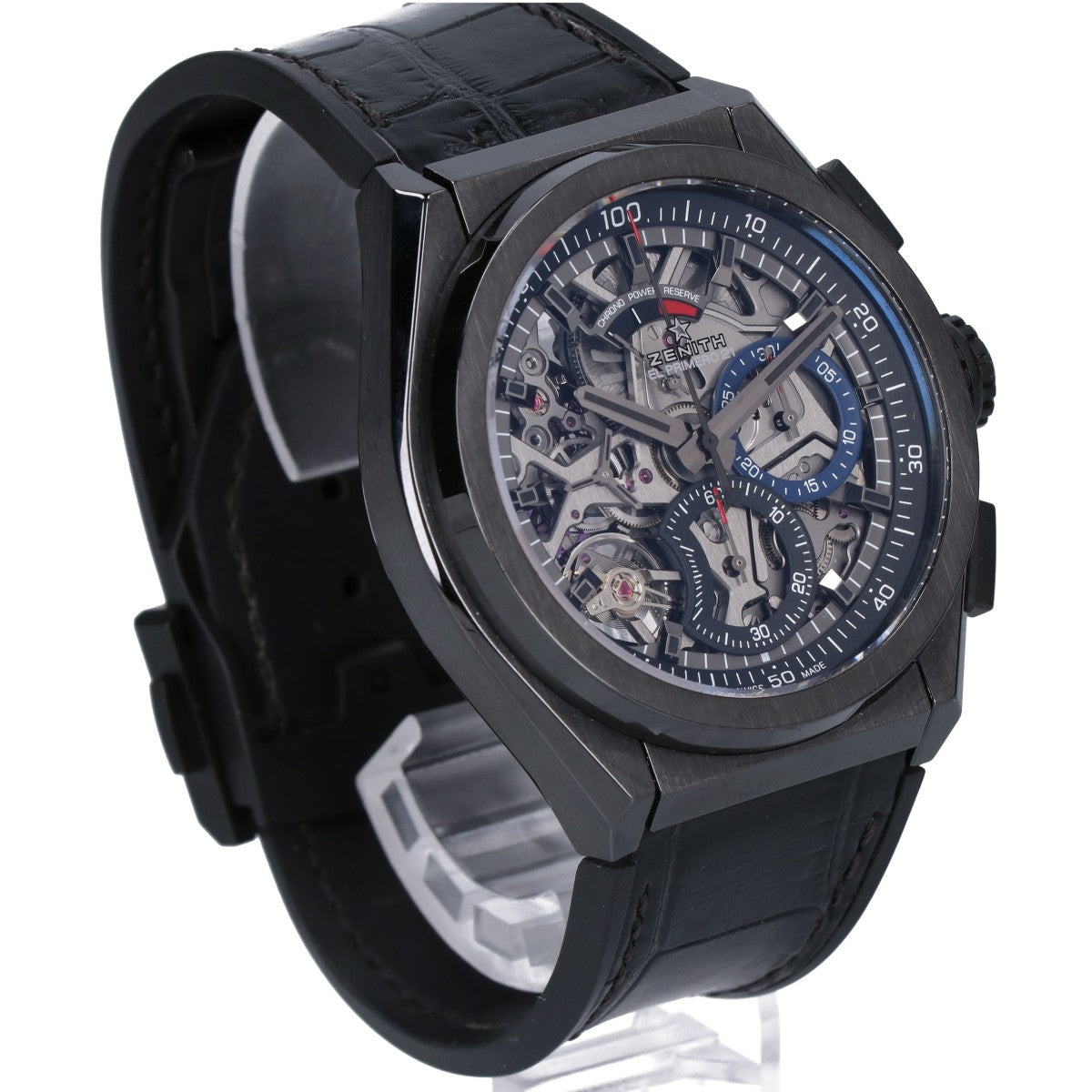 ZENITH ゼニス 美品 49.9000.9004 Defy El Primero 21 デファイ エル プリメロ21 クロノグラフ 自動巻き 腕時計