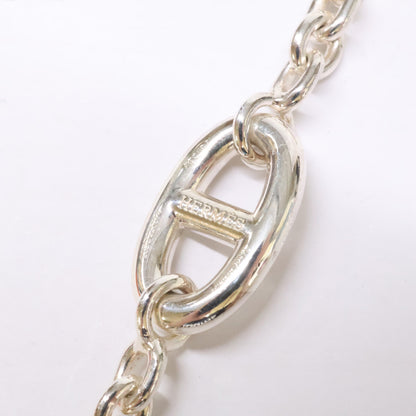 HERMES エルメス 新品同様 Ag925 シェーヌダンクル ファランドール 120cm ネックレス