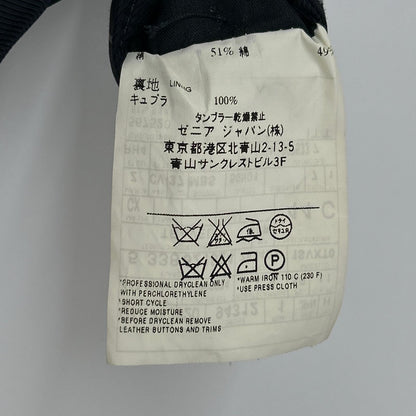 Ermenegildo Zegna エルメネジルドゼニア TRAVEL ネイビー ストライプ2Bジャケット ジャケット