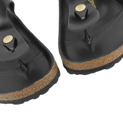 BIRKEN STOCK ビルケンシュトック 美品 Gizeh Big Buckle / ギゼ ビッグバックルサンダル シューズ メンズ 黒 ブラック 39 シューズ
