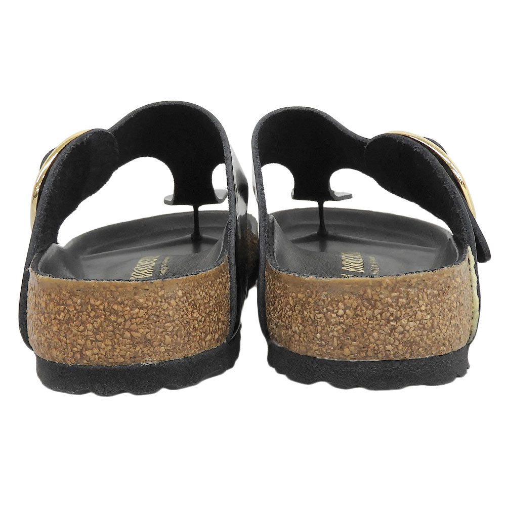 BIRKEN STOCK ビルケンシュトック 美品 Gizeh Big Buckle / ギゼ ビッグバックルサンダル シューズ メンズ 黒 ブラック 39 シューズ