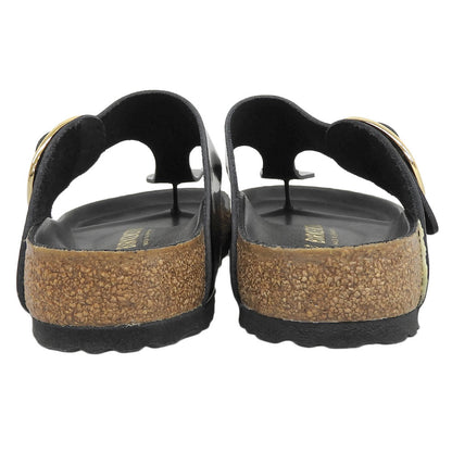 BIRKEN STOCK ビルケンシュトック 美品 Gizeh Big Buckle / ギゼ ビッグバックルサンダル シューズ メンズ 黒 ブラック 39 シューズ