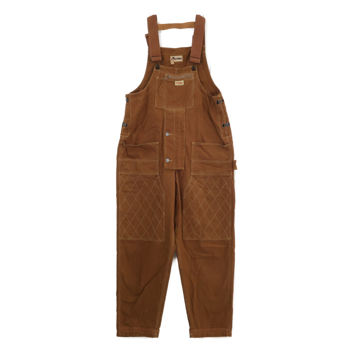 NIGEL CABOURN ナイジェルケーボン LYBRO 8040-13-50510 カーペンター ダンガリー オーバーオール オーバーオール オールインワン