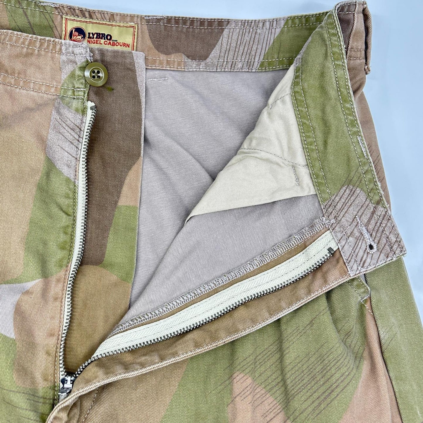 NIGEL CABOURN ナイジェルケーボン LYBRO 80431350010 CAMOFLAGE PIPED PANT ボトムス