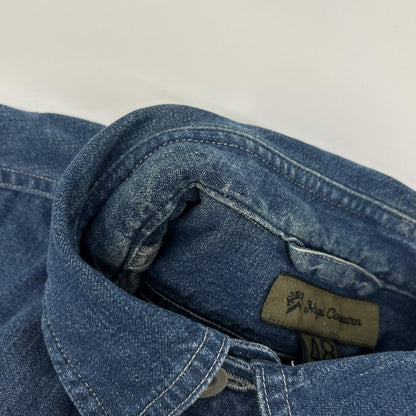 NIGEL CABOURN ナイジェルケーボン 8020010006 P.O.H. NAVALプールオーバーデニムシャツ トップス