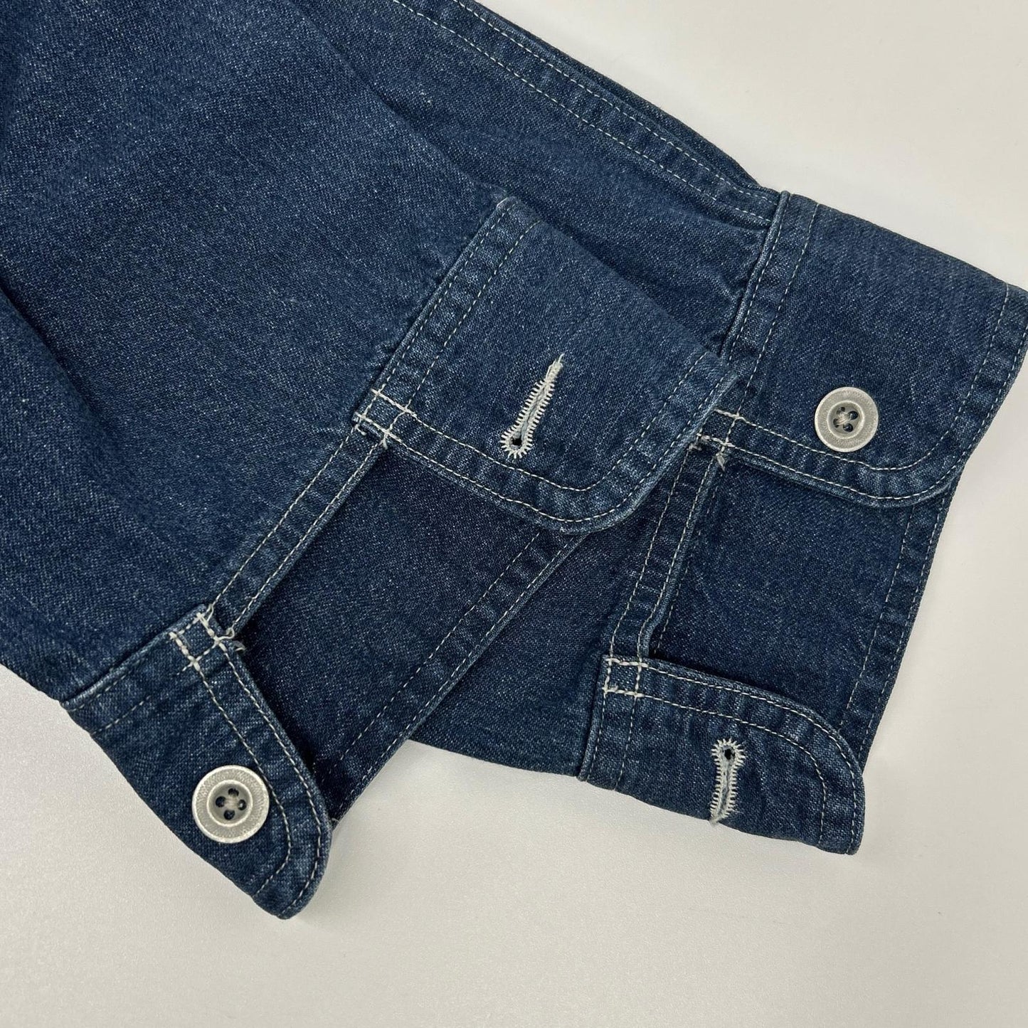 NIGEL CABOURN ナイジェルケーボン 8020010006 P.O.H. NAVALプールオーバーデニムシャツ トップス