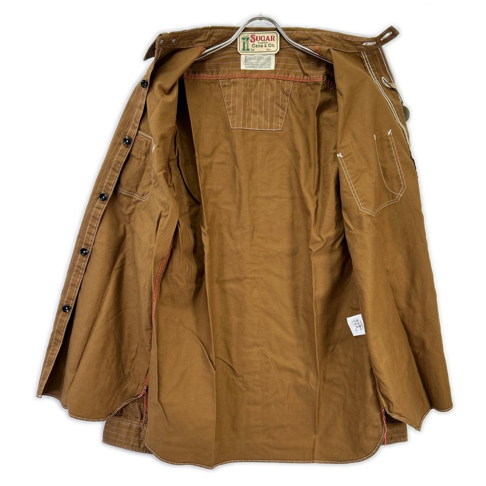 SUGAR CANE シュガーケーン SC28516 8.5oz.STRIPE WORK SHIRT トップス